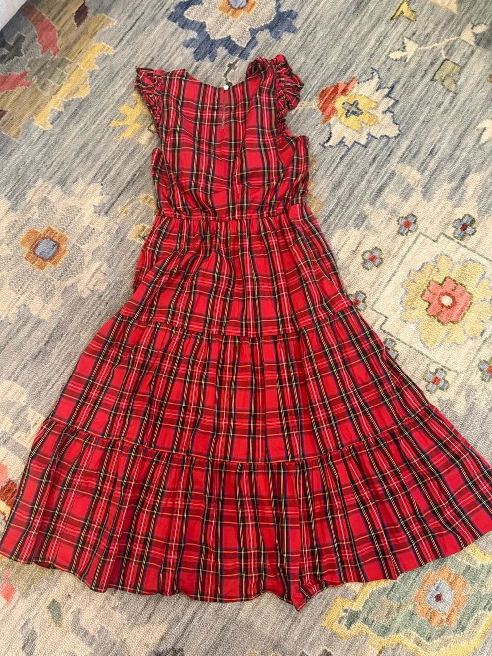 J. Crew flattering red